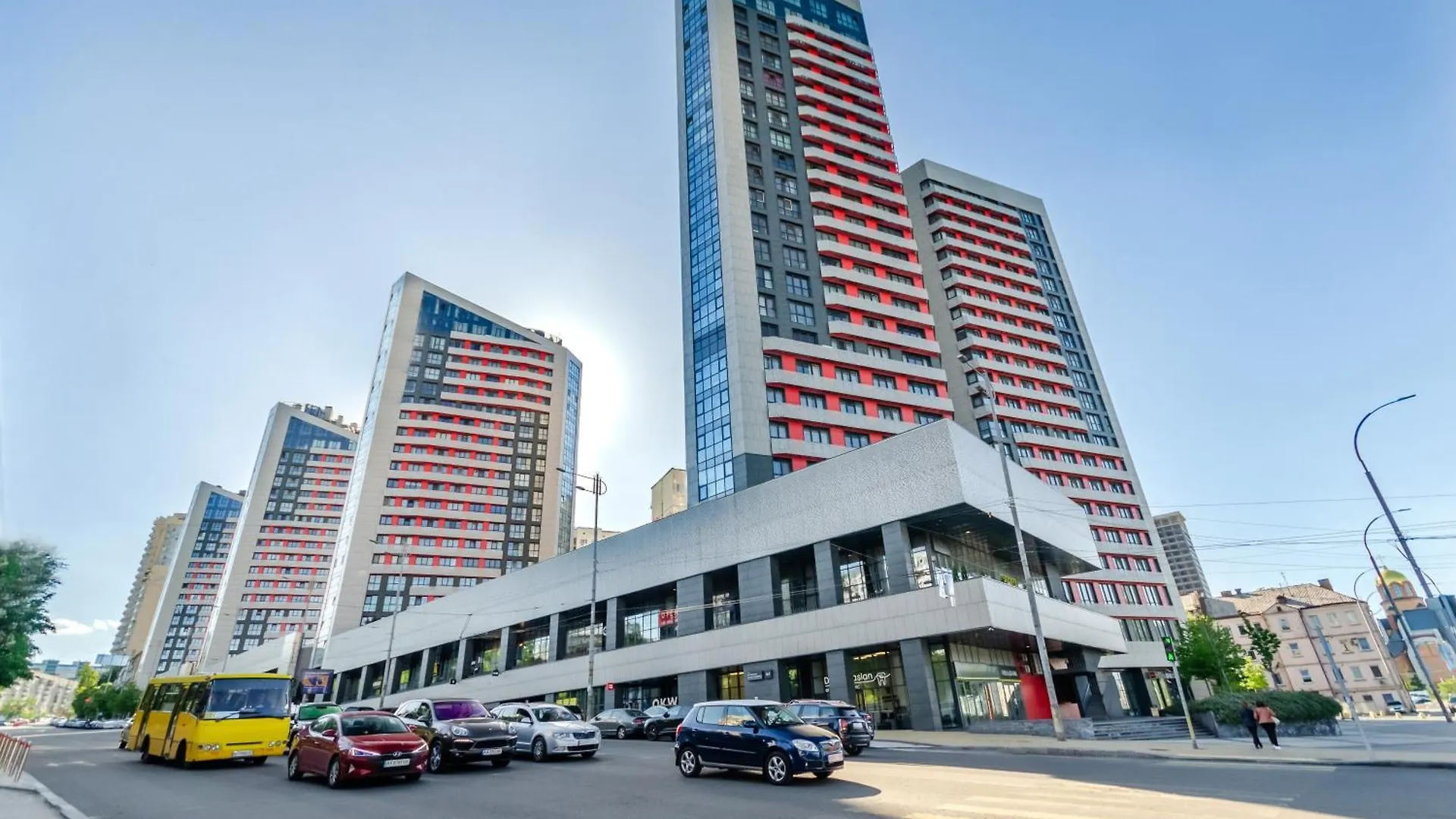 Petrovdom Apartments 19-96V In Rc Kvartet , Vasyl Lypkivskyi 16V 基輔